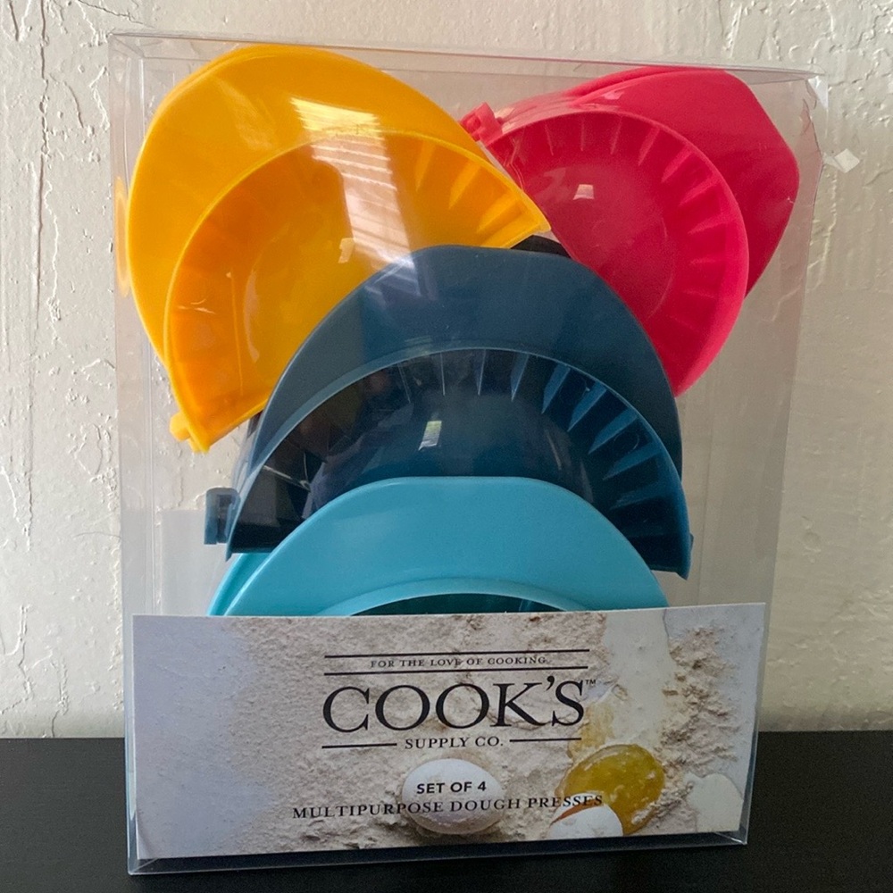 Cook’s Supply Co. Multipurpose Dough Presses Set of 4